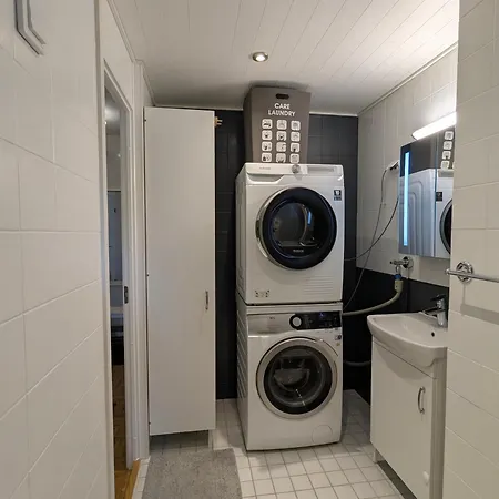 Apartment And Spacious In Center - Own Carport And Private Sauna